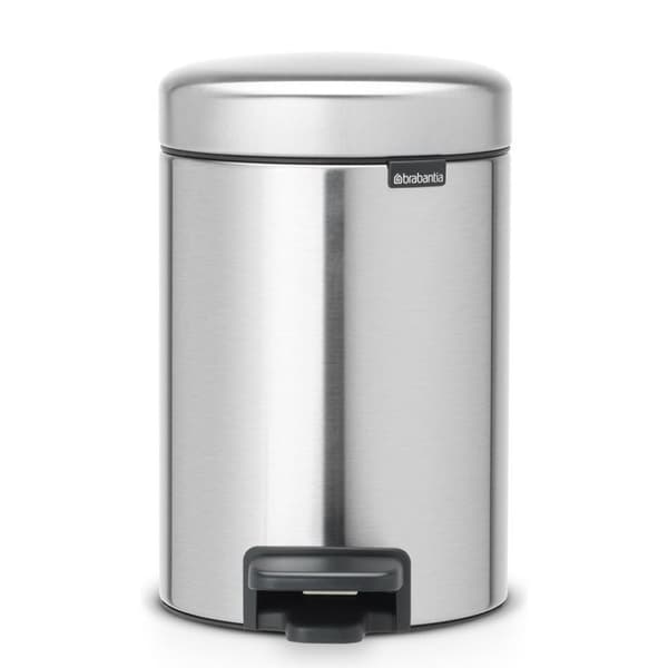 Brabantia Newicon Pedal Bin 3L Matt stål