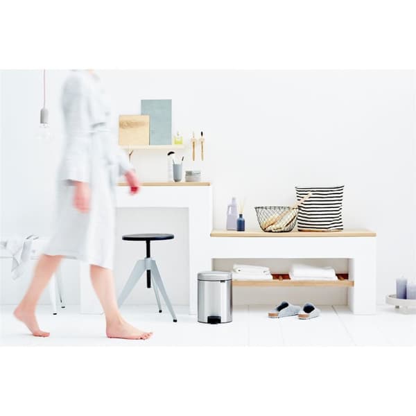 Brabantia Newicon Pedalspand 5L Mat stål