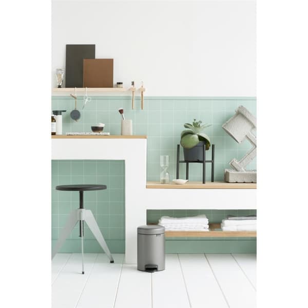 Brabantia Newicon Pedal Bin 3L Platinum