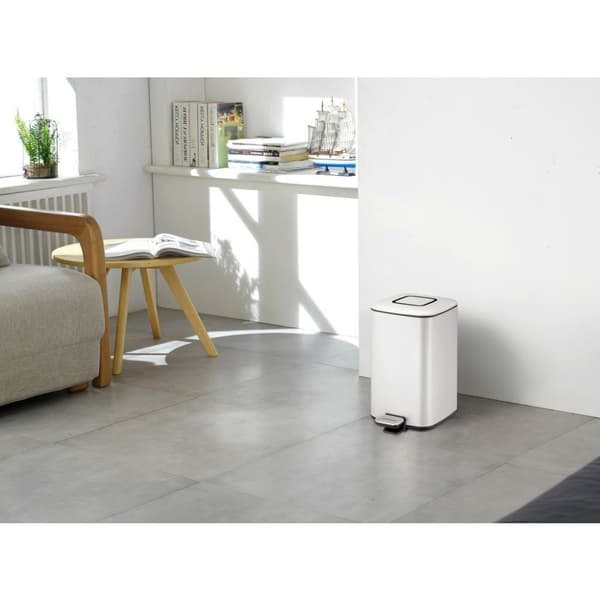 EKO Regent Pedal Bin 12L Vit