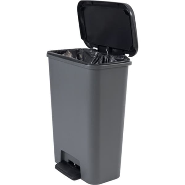 Curver papperskorg, med pedal, kapacitet 50l, Compatta