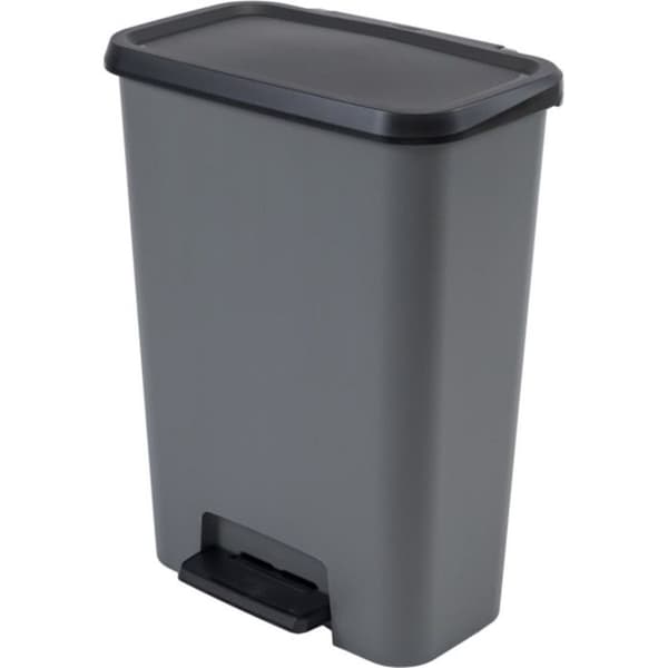 Curver papperskorg, med pedal, kapacitet 50l, Compatta