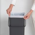 Miniatyrbild 3 av 6: Sort &amp; Go Sorteringskärl - BRABANTIA - 40 L - Grå