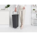 Miniatyrbild 5 av 6: Sort &amp; Go Sorteringskärl - BRABANTIA - 40 L - Grå