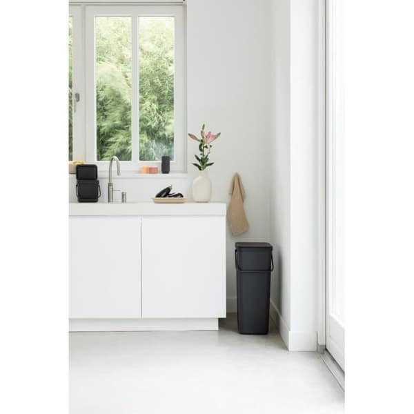 Sort & Go Sorteringskärl - BRABANTIA - 40 L - Grå