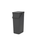 Miniatyrbild 1 av 6: Sort &amp; Go Sorteringskärl - BRABANTIA - 40 L - Grå