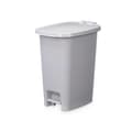 Miniatyrbillede 2 af 5: Papirkurv med pedal ABK-142 1 Grå Plastik 25 L (6 enheder)