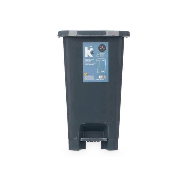 Pedalhink ABK-142 Antracitgrå Plast 25 L (6 antal)