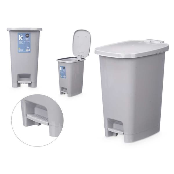 Pedalhink ABK-142 1 Grå Plast 25 L (6 antal)
