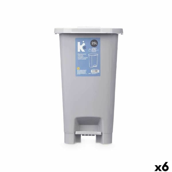 Pedalhink ABK-142 1 Grå Plast 25 L (6 antal)