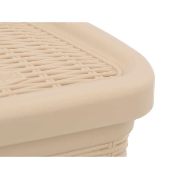 Papperskorg Stefanplast 30134 Beige Plast 6 L (6 antal)