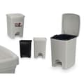 Miniatyrbillede 3 af 5: Papirkurv Stefanplast 30798 Lysegrå Plastik 20 L (6 enheder)