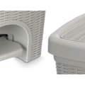 Miniatyrbillede 5 af 5: Papirkurv Stefanplast 30798 Lysegrå Plastik 20 L (6 enheder)