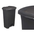 Miniatyrbillede 2 af 4: Papirkurv med pedal Antracit Plastik 50 L (3 enheder)