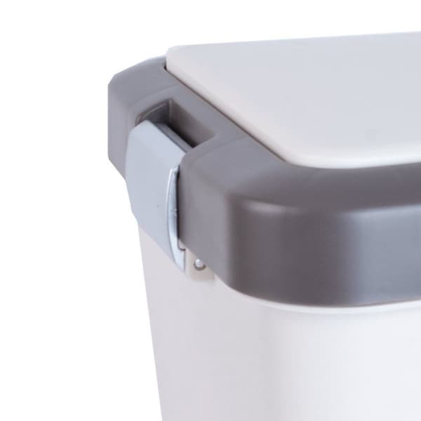 Sopsorteringskärl med lock, 2x10 l
