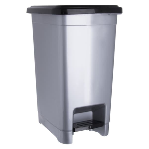 Smal smal soptunna, 10 l, med lock