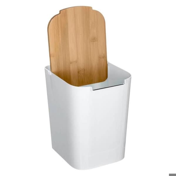 5five - 5l "naturéo" vit bambu lockbehållare