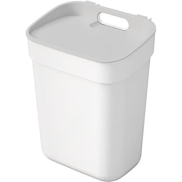 Återvinningskärl, Curver, Ready To Collect, selektiv sorteringsbehållare, 10 liter, vit