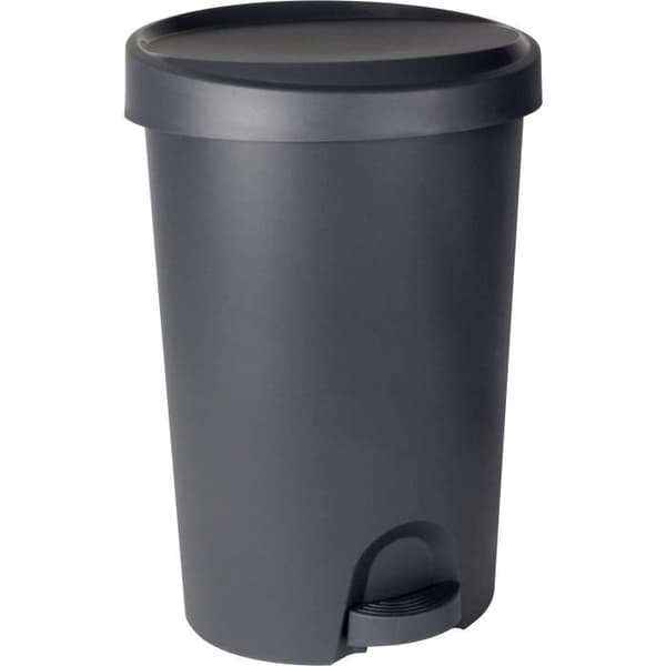 Bin 27 L Stepy EDA - Apedal - För 30 L påse - 35,4 x 30,3 x 52,2 cm - Antracitgrå - Plast