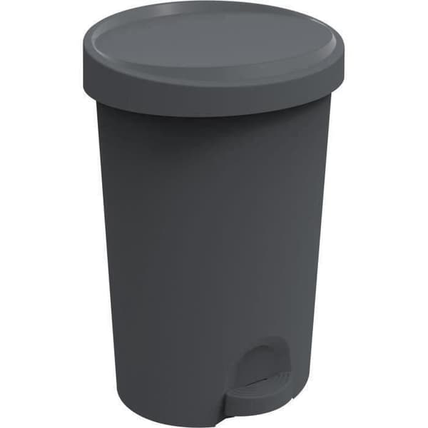 45 L Stepy EDA bin - Apédale - För 50 L påse - 40,9 x 35,1 x 60,4 cm - Antracitgrå - Plast