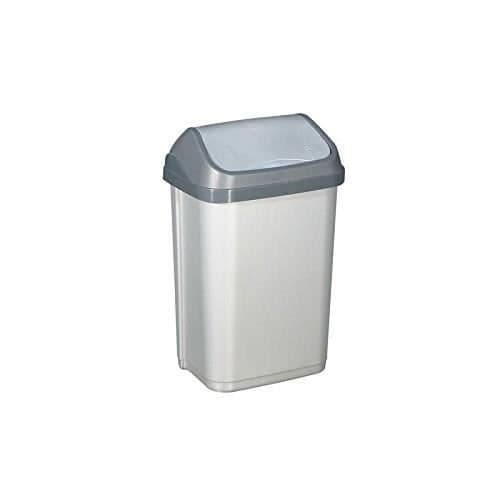 Papperskorgen med svänglock - 25 L