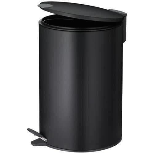 KELA Mats Badrumskärl - 12 L - 38 cm - Metall - Svart