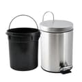 Miniatyrbild 2 av 5: MSV Bin - Satinfinish med avtagbar hink - 3 L - Grå