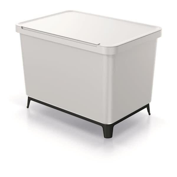 Keden SYSTEMA sorteringskärl 4x10 liter - askvit