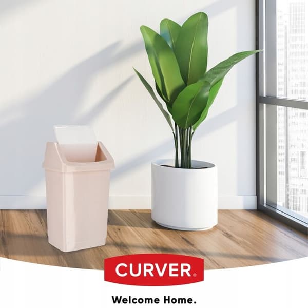 Curver Soptunna, Plast, Plast, Beige, 38.5 x 33.5 x 63.5 cm