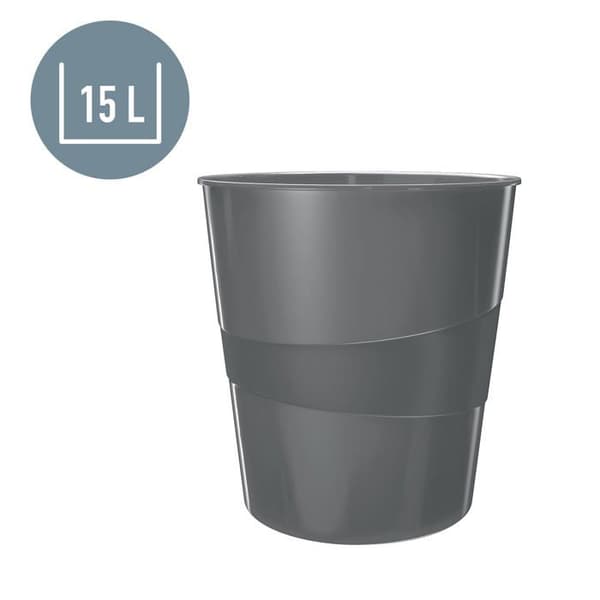 Soptunna - papperskorg - Leitz påsehållare - 52781054-6 - Wow 52781054 6-pack plastpapperskorgar Grön 15 l