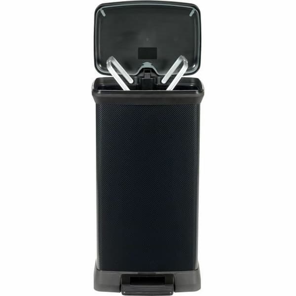 Skraldespand Curver Sort 50 L