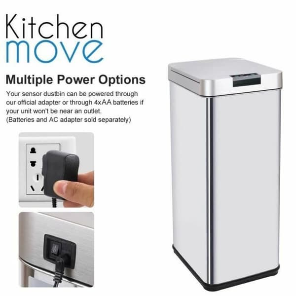 Jäteastia Kitchen Move Harmaa 50 L