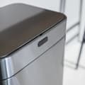Miniatyrbild 3 av 6: Soptunna Kitchen Move Grå Metall Rostfritt stål 60 L