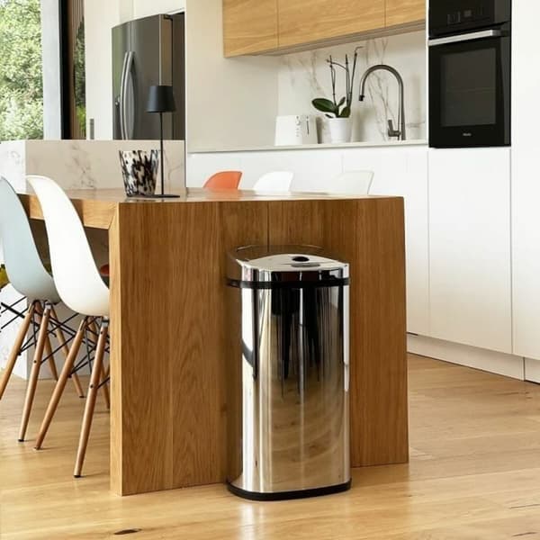 Soptunna Kitchen Move Grå Metall
