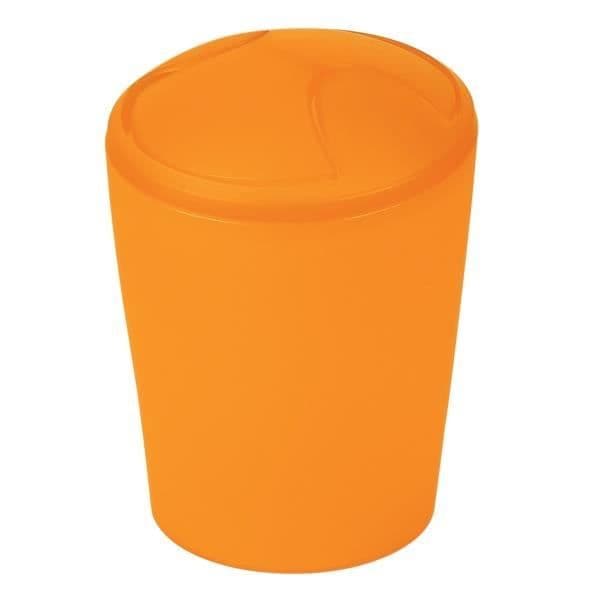 Spirella Poubelle à bascule PP MOVE 2L Frosty Orange