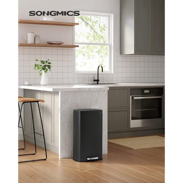 Roska-astia, SONGMICS LTB03NL, 35x23.8 cm, Musta