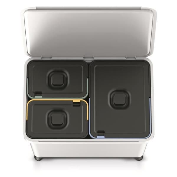 Keden SYSTEMA sorteringskärl - askvit 23l + 2x10l