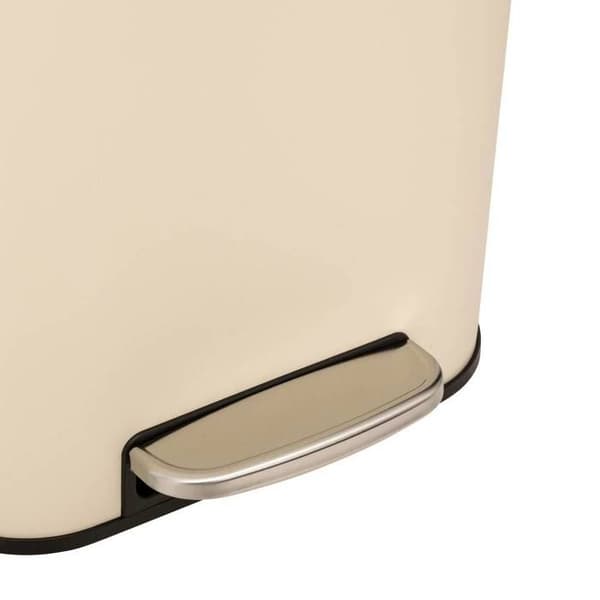 5five - soptunna "delta" i beige metall 30l