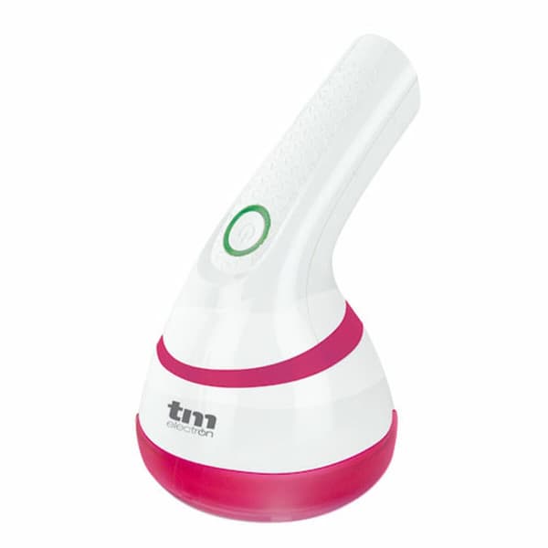 Genopladelig elektrisk fnugrulle TM Electron Hvid Kompakt