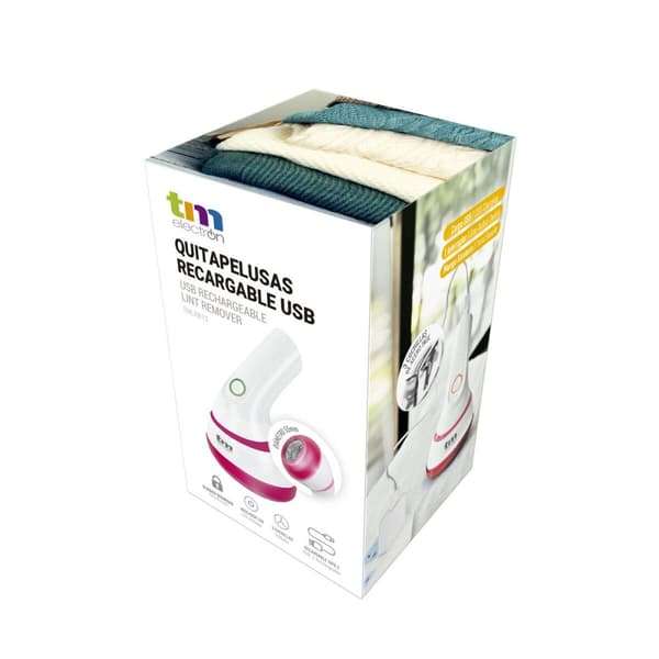Oppladbar elektrisk lofjerner TM Electron Hvit Kompakt