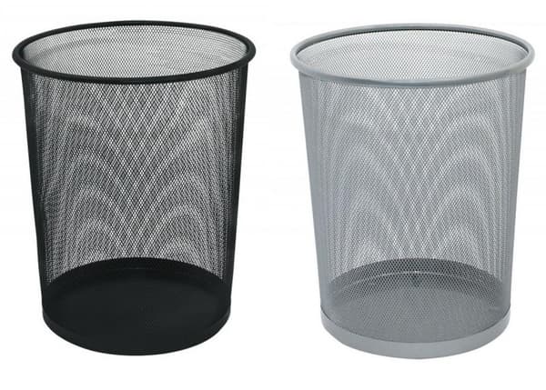 Q-Connect metallikori hopea 19l KF00849