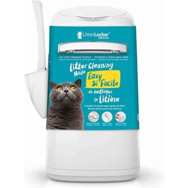 LitterLocker - DESIGN Kattenskräplåda - Vit