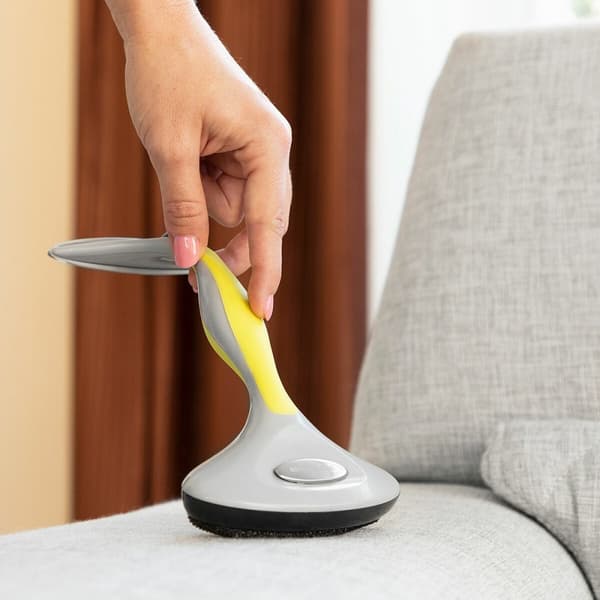 KÄYTETTY 4-in-1 Nukanpoistoharja Tarvikkeilla InnovaGoods Harmaa (Kunnostetut Tuotteet A)