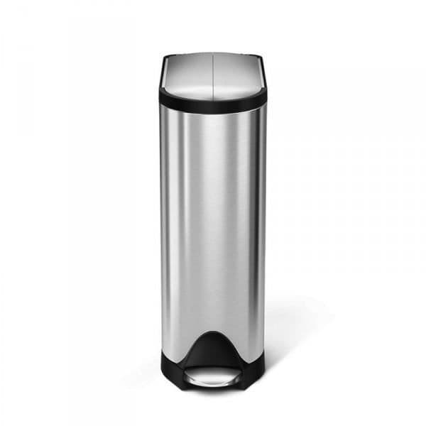 SIMPLEHUMAN Papperskorg Papillon 18 Liter Inox
