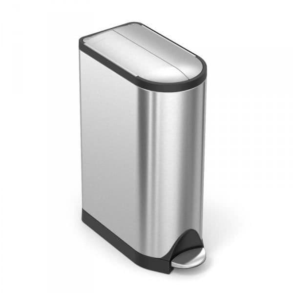SIMPLEHUMAN Papperskorg Papillon 18 Liter Inox