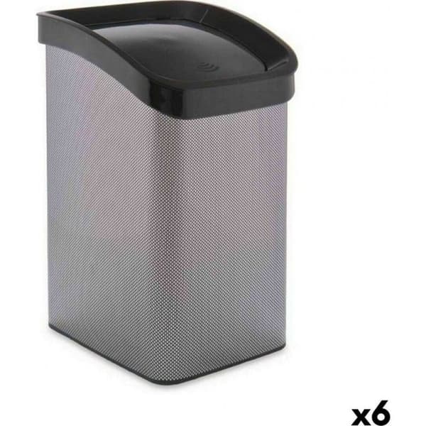 Sopkorg Grå Plast 12L (6 Enheter)