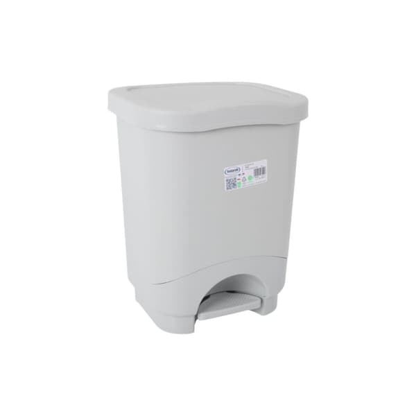 Sophink med pedal Tontarelli Idea Grå 18 L (4 antal)