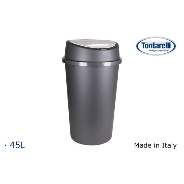 Jäteastia Tontarelli Bingo Grafiitinharmaa 45 L (10 osaa)