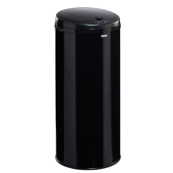 Automatisk öppning sopbehållare - 45 l - Grå metall - SENSITIVE | Rossignol -