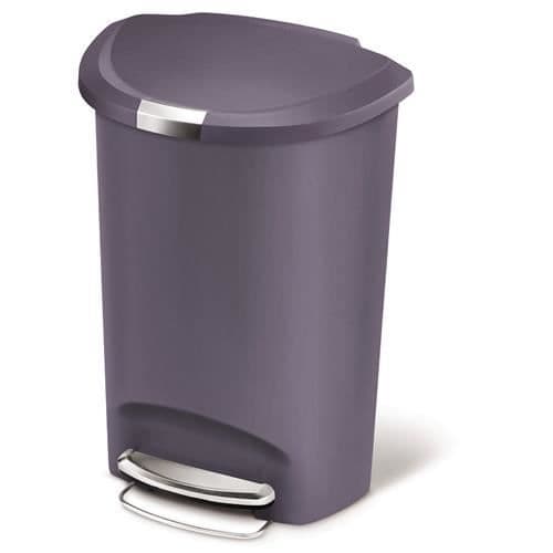 Poubelle à pédale Simplehuman Semi Rund 50 L